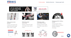 Desktop Screenshot of formis.lt