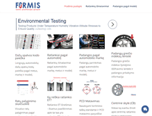 Tablet Screenshot of formis.lt